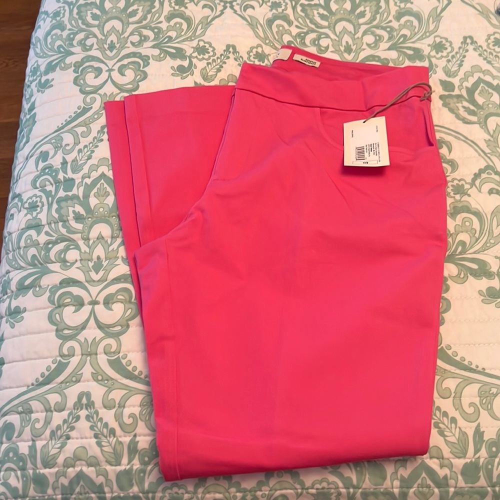 A new day Pink Cropped Ankle Pants